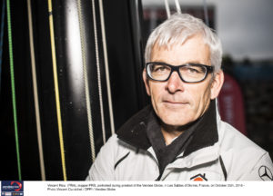 Vincent Riou (FRA), skipper PRB, portraited during prestart of the Vendee Globe, in Les Sables d'Olonne, France, on October 25th, 2016 - Photo Vincent Curutchet / DPPI / Vendee Globe Portrait de Vincent Riou (FRA), skipper PRB, aux Sables d'Olonne, le 25 Octobre 2016 - Photo Vincent Curutchet / DPPI / Vendée Globe