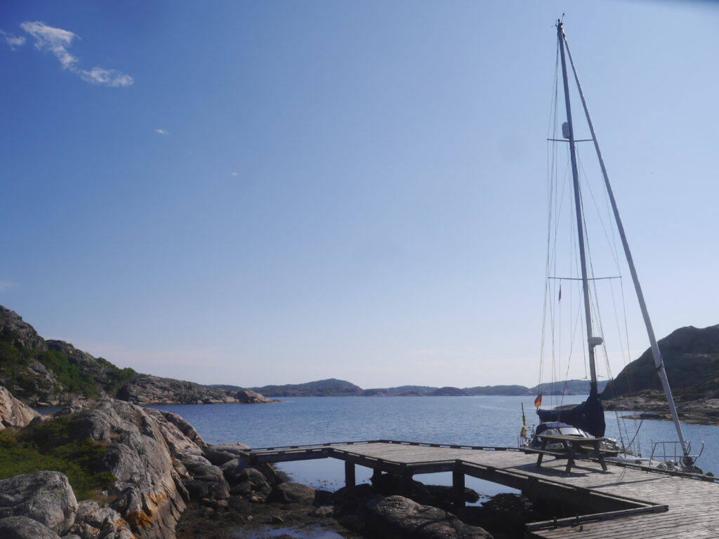 Einsame Bucht in Norwegen