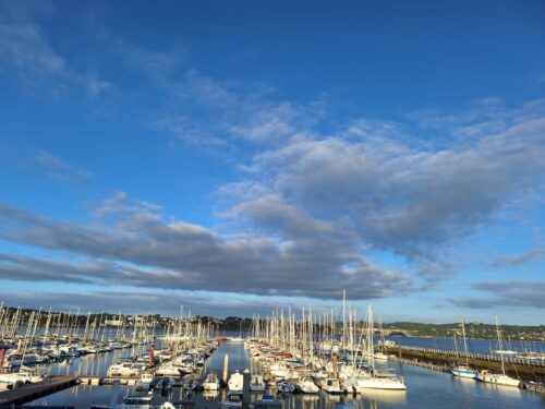 Marina Moulin Blanc in Brest, Bretagne