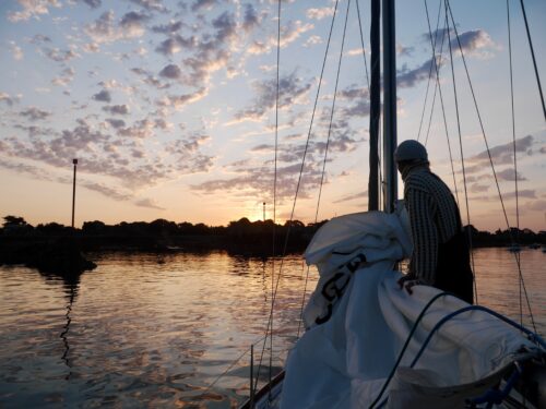 Neues Schiff in die Bretagne... - Literaturboot - Autor