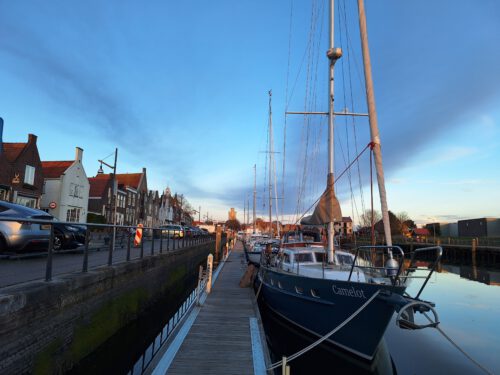 Schräg quer über die Nordsee - Literaturboot