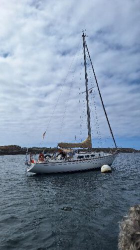 Hornblower in der Bucht von Ouessant 2 Hornblower in der Bucht von Ouessant - Literaturboot