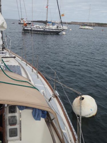 Hornblower in der Bucht von Ouessant 3 Hornblower in der Bucht von Ouessant - Literaturboot